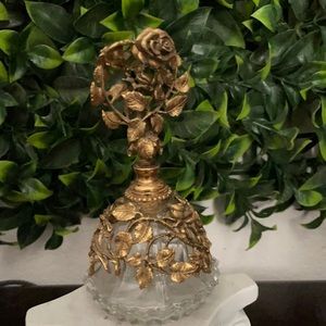 Ornate rose and vine